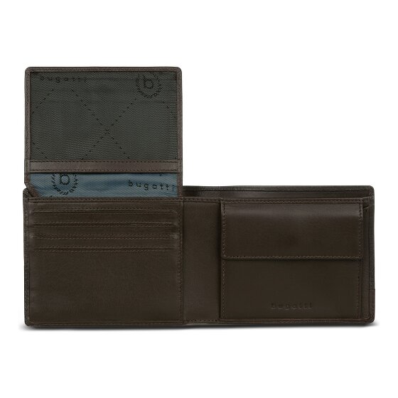 Bugatti Due Geldbörse RFID Schutz Leder 11.5 cm