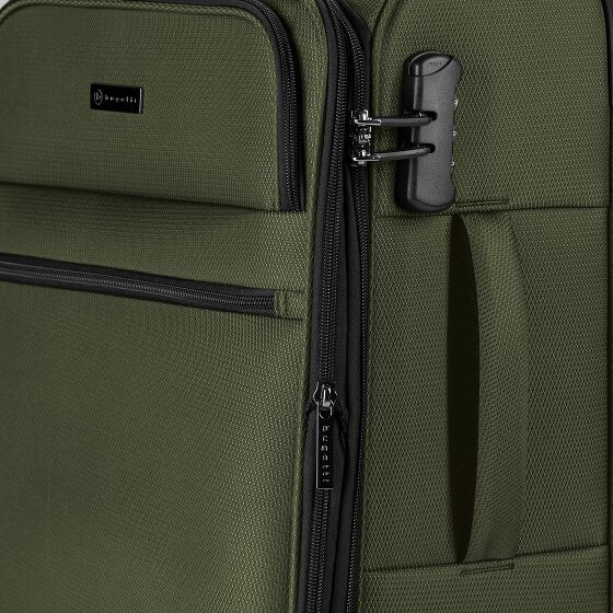 Bugatti Valencia Soft 4 Rollen Trolley L 75 cm mit Dehnfalte