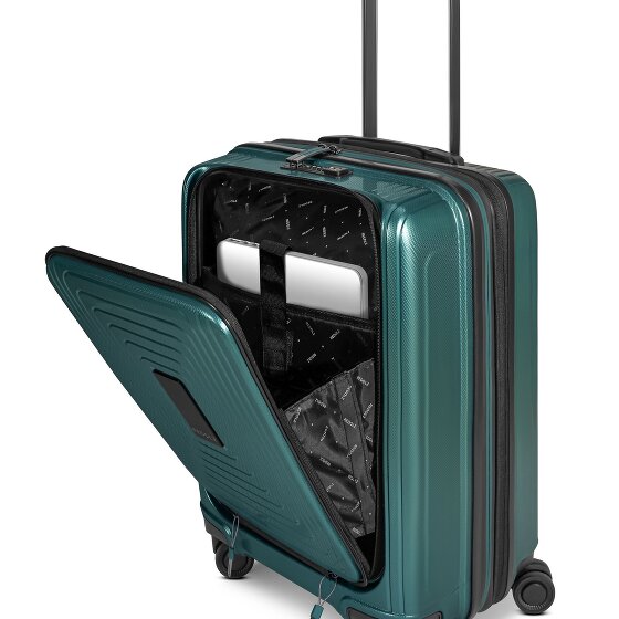 Redolz Essentials 14 4-Rollen Kofferset 2 tlg. Laptopfach mit Dehnfalte