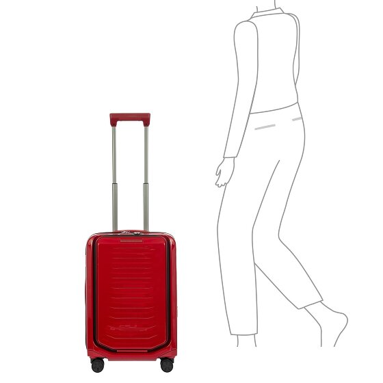 Porsche Design Roadster 4 Rollen Kabinentrolley S 55 cm Laptopfach mit Dehnfalte
