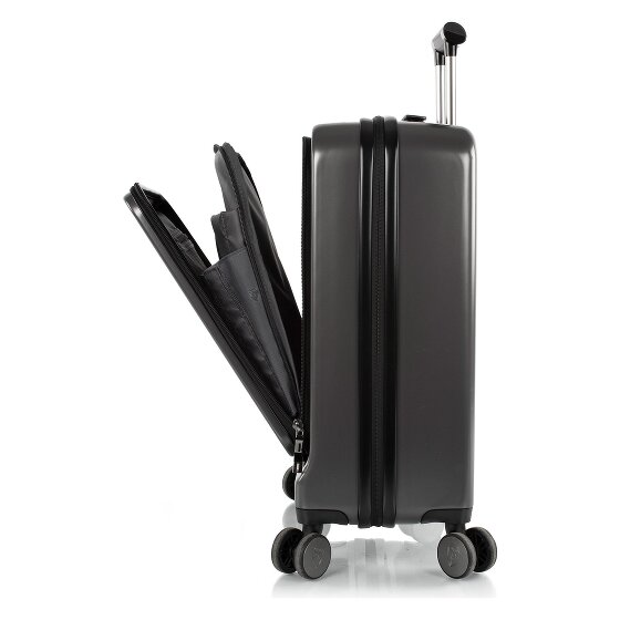 Heys Hatch 4 Rollen Kabinentrolley 53 cm Laptopfach mit Dehnfalte