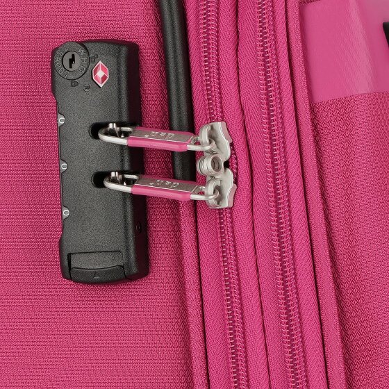 d&n Travel Line 6704 4-Rollen Trolley 65 cm