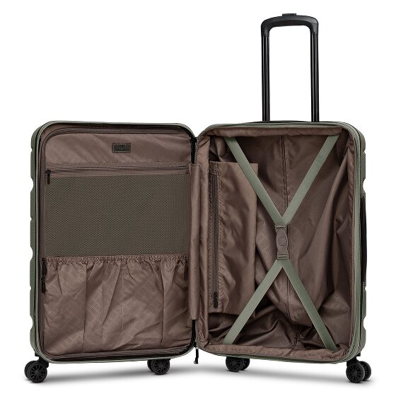 Franky Munich 4.0 4-Rollen Trolley M 66 cm mit Dehnfalte