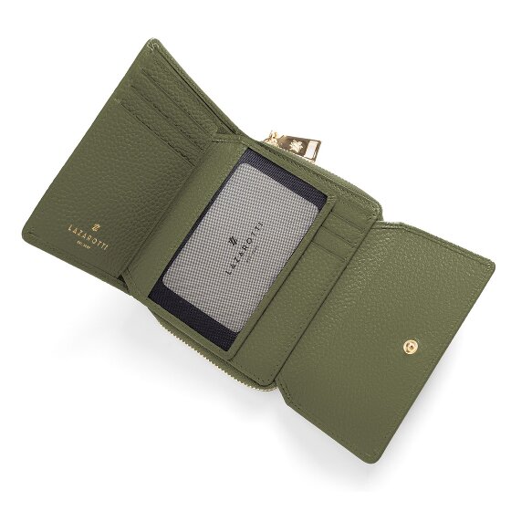 Lazarotti Bologna Leather Zip-Around Geldbörse Leder 12 cm