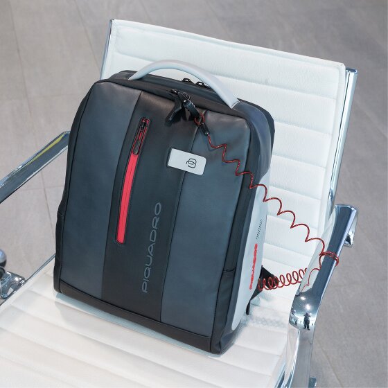 Piquadro Urban Business-Rucksack Leder 41 cm Laptopfach