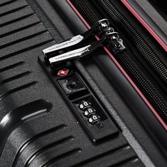 Polestream Paris 4 Rollen Trolley 69 cm mit Dehnfalte