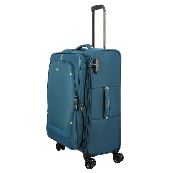 Travelite Umbria 4 Rollen Kofferset 3-teilig mit Dehnfalte