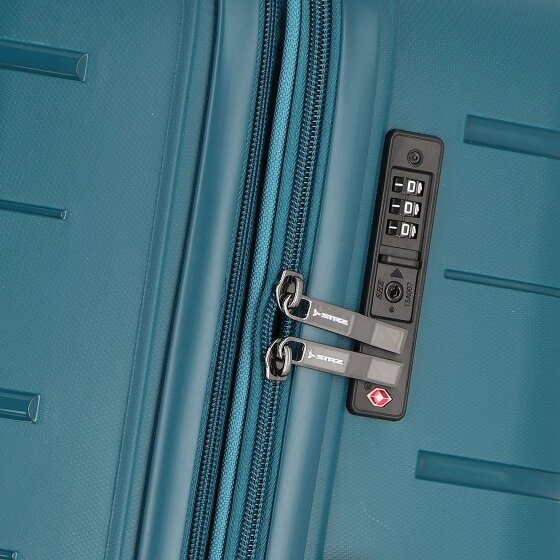 Polestream Strz by Asteroid 4 Rollen Trolley L 74 cm mit Dehnfalte