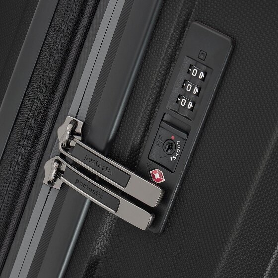 Pactastic Collection 01 4 Rollen Trolley L 76 cm mit Dehnfalte