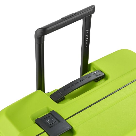 Delsey Paris x United Colors of Benetton Color Block Hardside 4-Rollen Trolley 67 cm