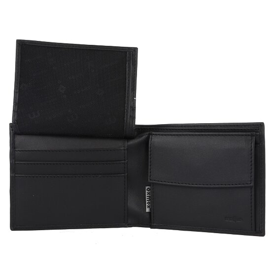 oxmox Leather Geldbörse RFID Schutz Leder 12 cm