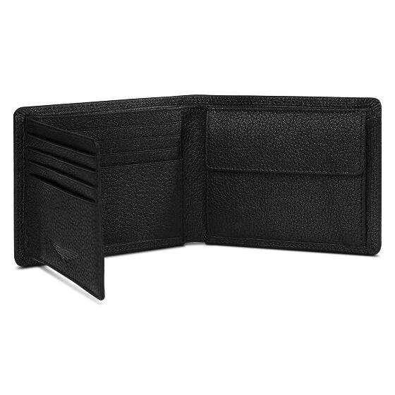 Police Geldbörse RFID Schutz Leder 12 cm