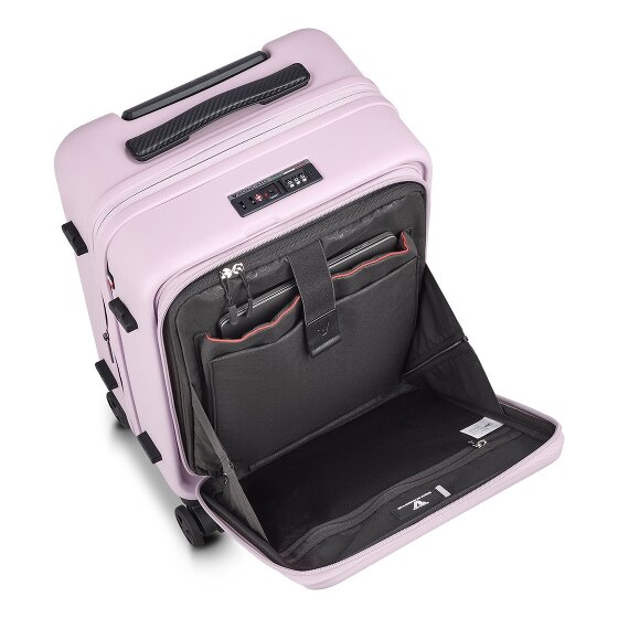 Roncato Florence 4-Rollen Kabinentrolley 55 cm mit Dehnfalte Laptopfach