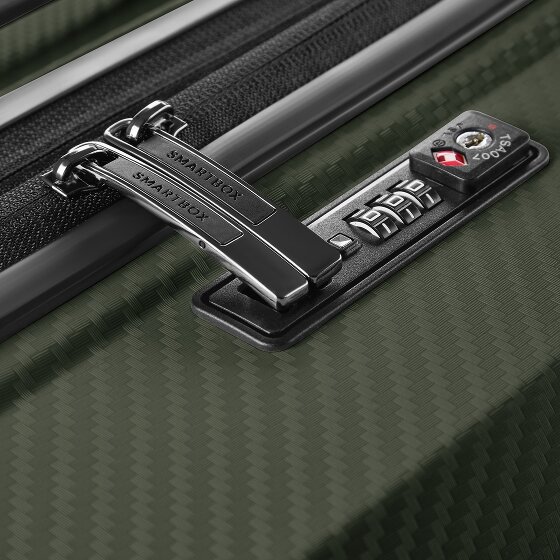 Smartbox Edition 01 4 Rollen Kabinentrolley 55 cm mit Dehnfalte