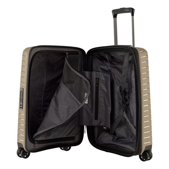 Stratic Novium 4 Rollen Kabinentrolley S 55 cm mit Dehnfalte