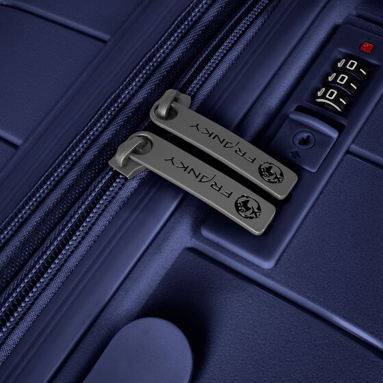 Franky London 4 Rollen Trolley M 65 cm mit Dehnfalte