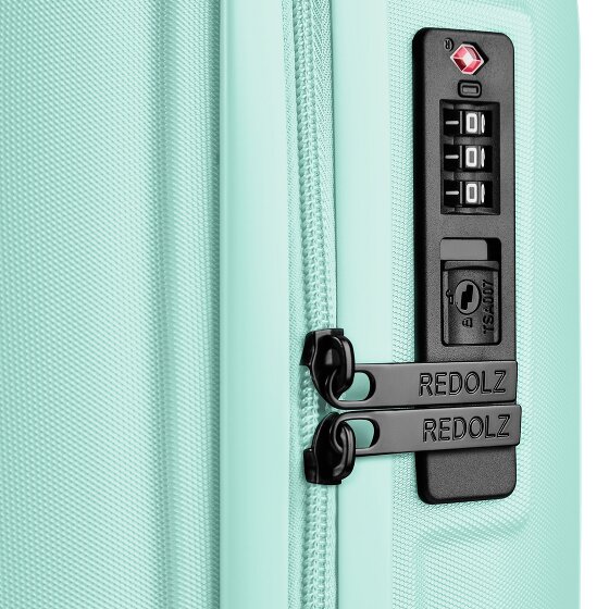 Redolz Pro ABS Medium+ 4 Rollen Trolley 65 cm mit Dehnfalte