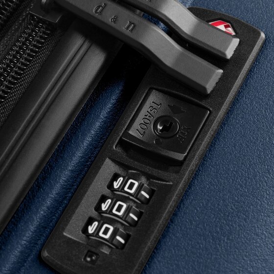 d&n Toronto 4 Rollen Trolley M 65 cm mit Dehnfalte