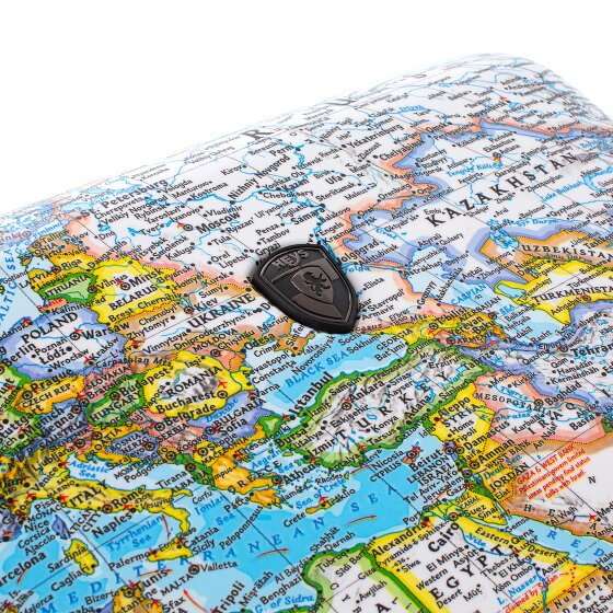 Heys Black Camo 4 Rollen Kofferset 3-teilig mit Dehnfalte