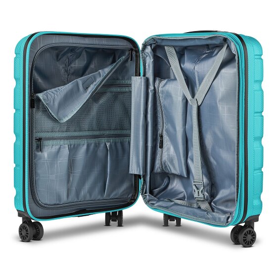 Franky Munich 4.0 4 Rollen Kabinentrolley S 53 cm mit Dehnfalte