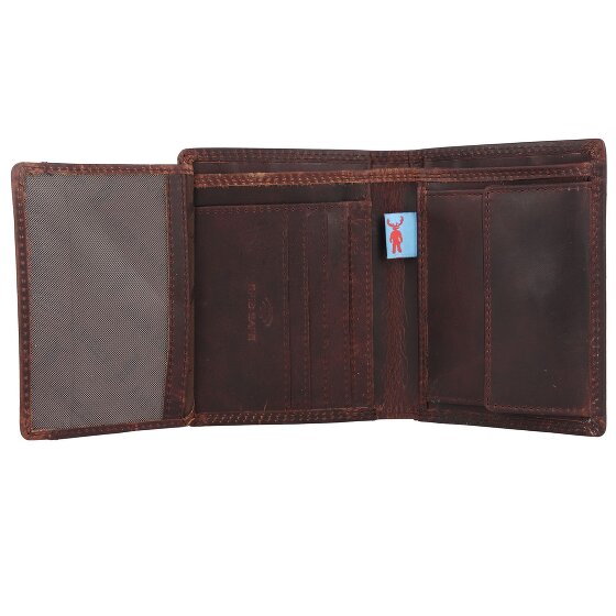 Jack Kinsky Monterey Geldbörse RFID Schutz Leder 9.5 cm
