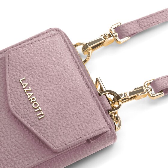 Lazarotti Bologna Leather Zip-Around Geldbörse Handytasche Leder 19 cm