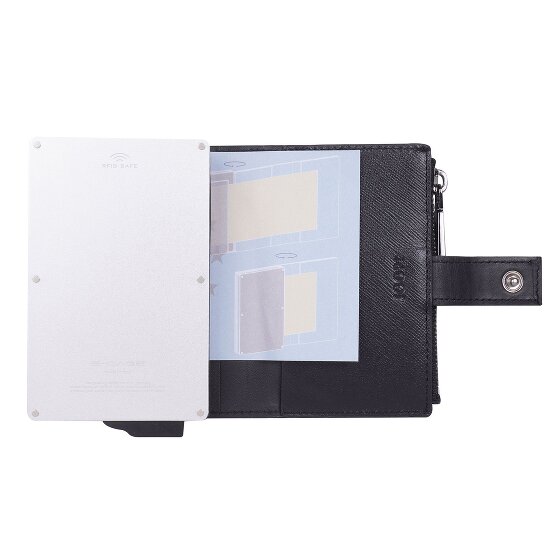 Joop! Pero C-Four Kreditkartenetui RFID Schutz Leder 7 cm