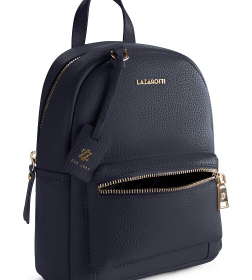 Lazarotti Bologna Leather City Rucksack Leder 27 cm