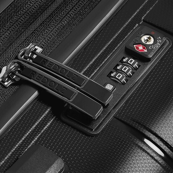 Redolz Essentials 11 4 Rollen Trolley 66 cm mit Dehnfalte
