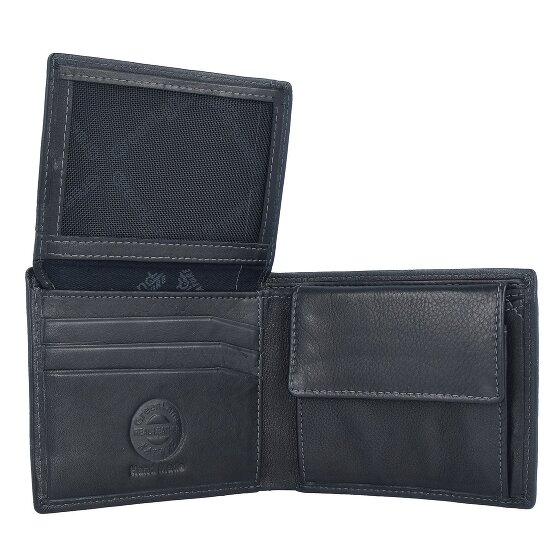 Greenland Nature Black Nappa Geldbörse RFID Leder 11 cm