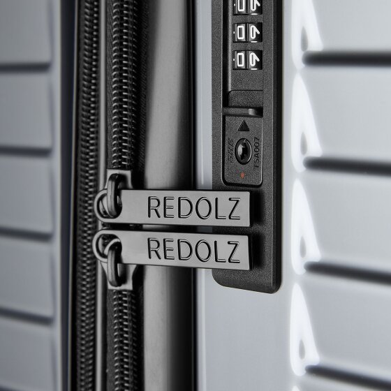 Redolz Essentials 18 4 Rollen Kabinentrolley 55 cm mit Dehnfalte