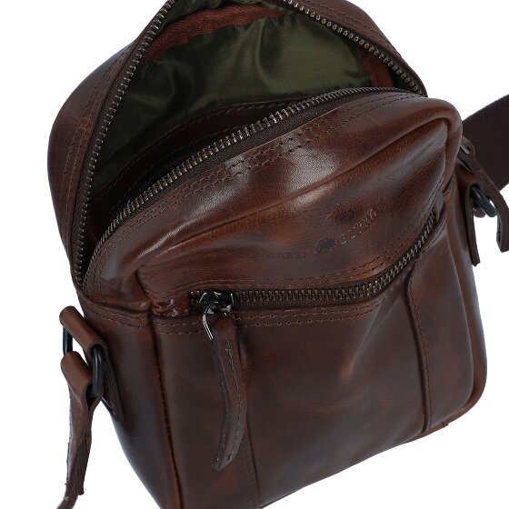 Greenburry Newport Mini Bag Umhängetasche Leder 18 cm
