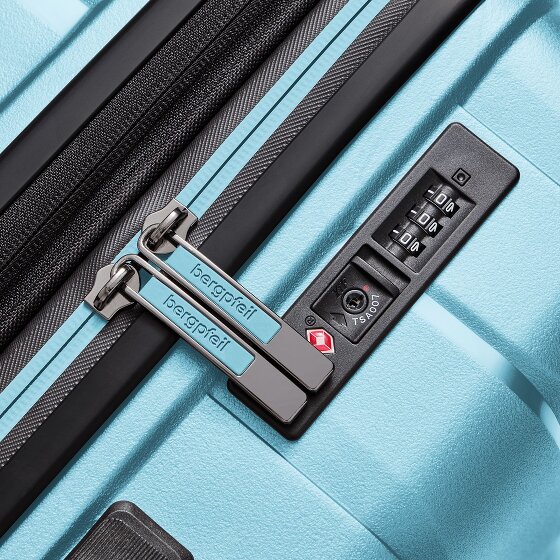 Bergpfeil Travel 4 Rollen Kabinentrolley S 55 cm mit Dehnfalte