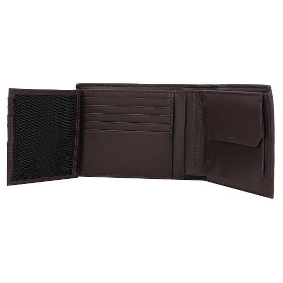 Calvin Klein Metal CK Geldbörse RFID Schutz Leder 13 cm