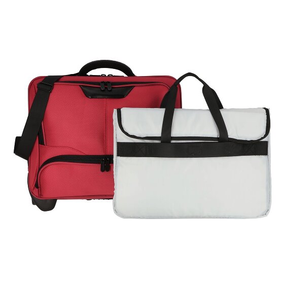 Dermata 2 Rollen Businesstrolley 41 cm Laptopfach