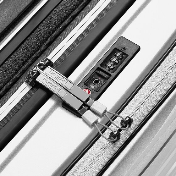 Bergpfeil Travel 4 Rollen Kabinentrolley 55 cm Laptopfach mit Dehnfalte