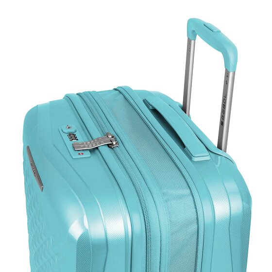 Gabol Queens 4 Rollen Kofferset 2-teilig mit Dehnfalte