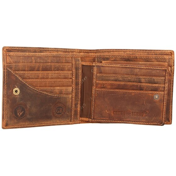 Greenburry Vintage Geldbörse Leder 12 cm