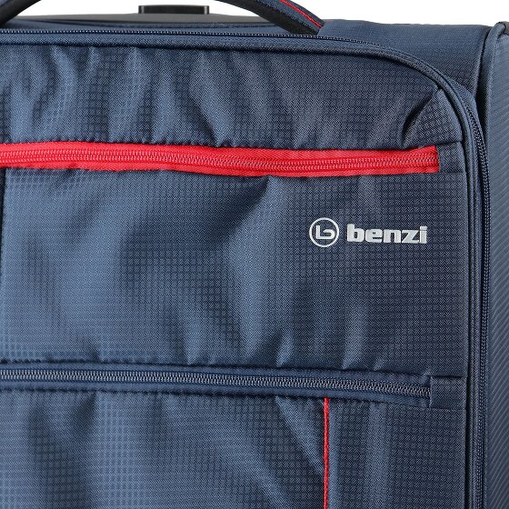 Benzi 5825 4 Rollen Kabinentrolley 55 cm mit Dehnfalte