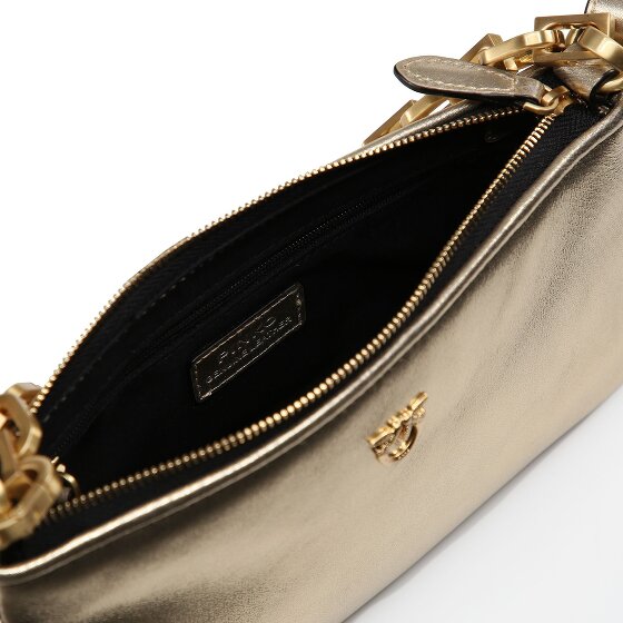 PINKO Half Moon Handtasche Leder 23 cm