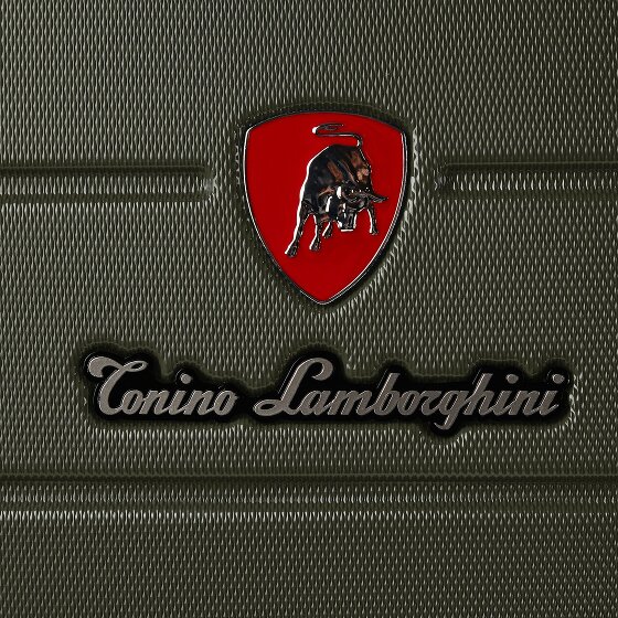 Tonino Lamborghini Milano 4 Rollen Kofferset 3-teilig mit Dehnfalte