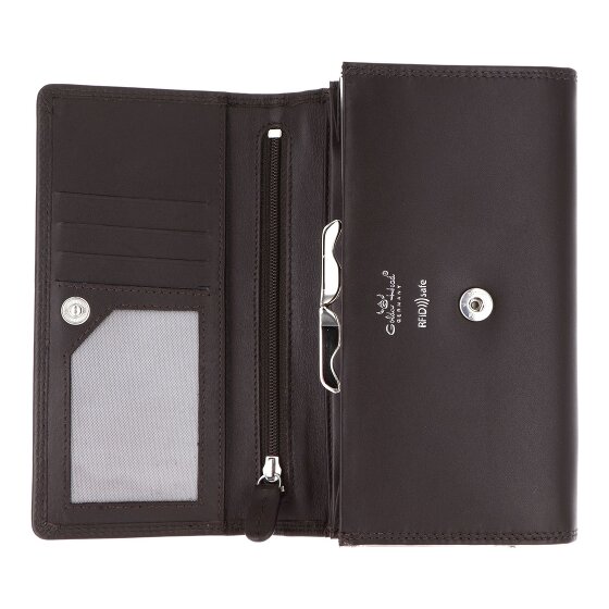 Golden Head Polo Geldbörse RFID Schutz Leder 17 cm