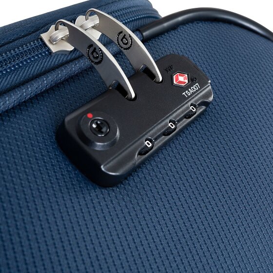 Bugatti Go Light Soft 4 Rollen Kabinentrolley S 54 cm