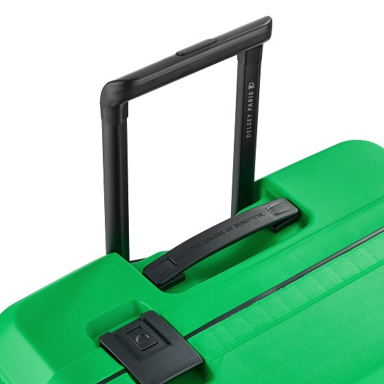 Delsey Paris x United Colors of Benetton Color Block Hardside 4-Rollen Trolley 67 cm