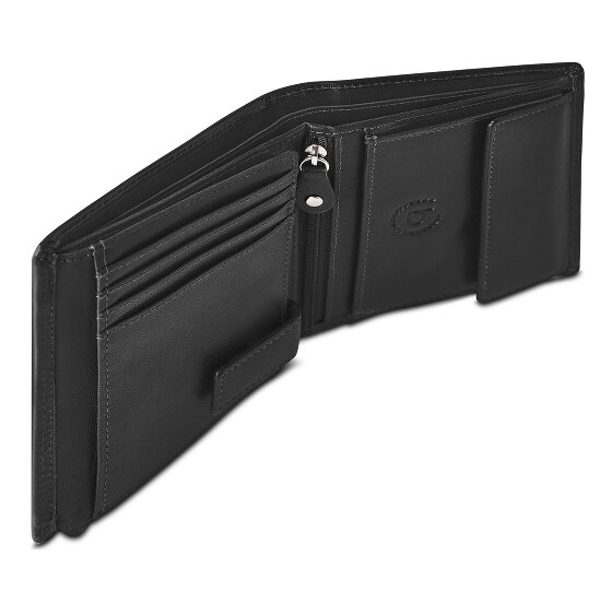 Bugatti Valencia Geldbörse RFID Schutz Leder 12 cm