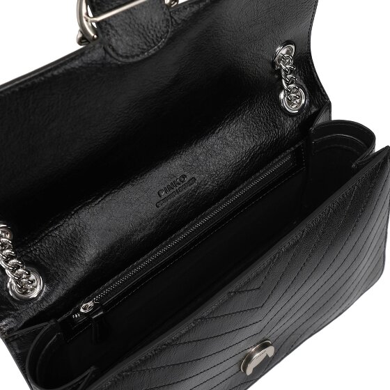 PINKO Love One Schultertasche Leder 26 cm