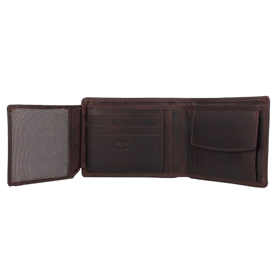 Jack Kinsky Monterey Geldbörse RFID Schutz Leder 12.5 cm