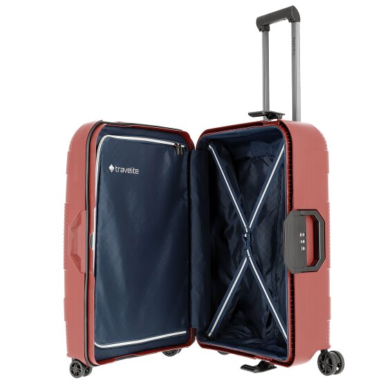 Travelite Korfu 4 Rollen Kofferset 3-teilig