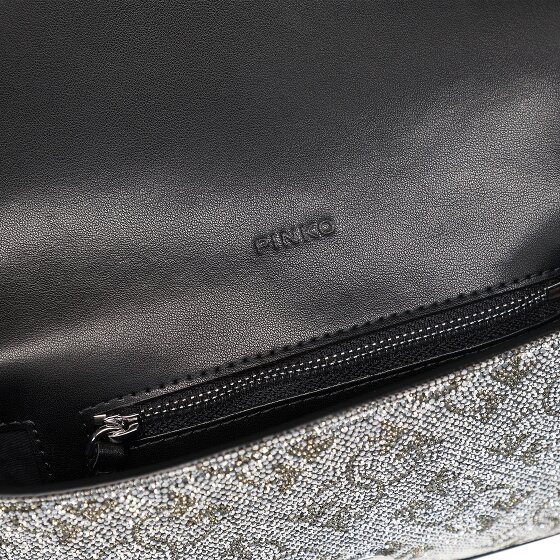 PINKO Love One Mini Bag Umhängetasche Leder 18 cm