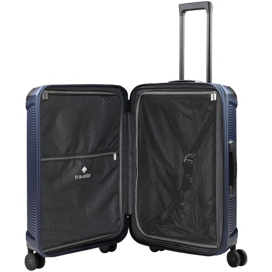 Travelite Millennium 4 Rollen Kofferset 3-teilig mit Dehnfalte